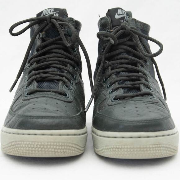 Nike Special Field Air Force 1 Mid Top Outdoor Green High Top Sneakers Size 6 - Picture 3 of 12